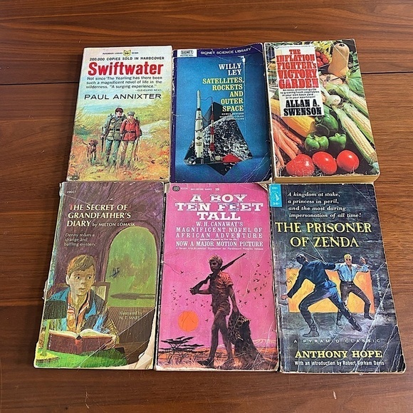 Bundle of 6 Vintage Books - Picture 1 of 3